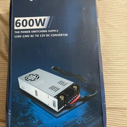 Anbull SMPS 110V AC to 24V DC Converter Power Supply Adapter Switch Transformer Max 25A 600W