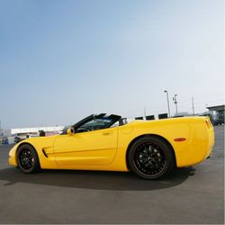 Corvette aftermarket 19x10 and 18x8.5 Custom Deepdish Staggered Wheels