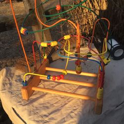 Large Toddlers Metal And Wood Puzzle Only $15 Firm