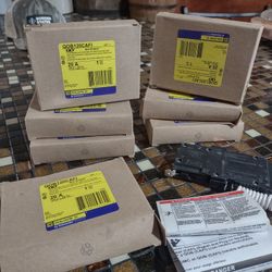New Set Of 7-Square D-QOB120 -CAFI -2A Arc-d-tec- circuit Breaker& Combo arc-fault