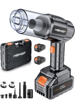 Car Vacuum Portable Cordless,35000PA High Power Suction & Blower, Cordless Handheld Vacuum Cleaner for Car, Home, Office, Pet(Stellar Black)