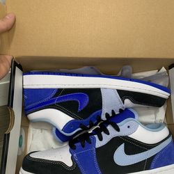 Air Jordan 1 Low Se Racer Blue Size 8.5
