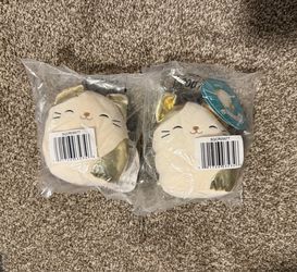Rare Cam the Cat Squishmallows Gold Edition