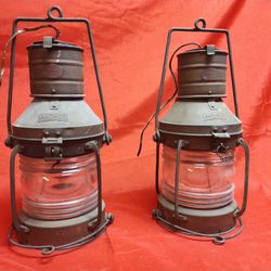Antique Nautical Ship Lanterns