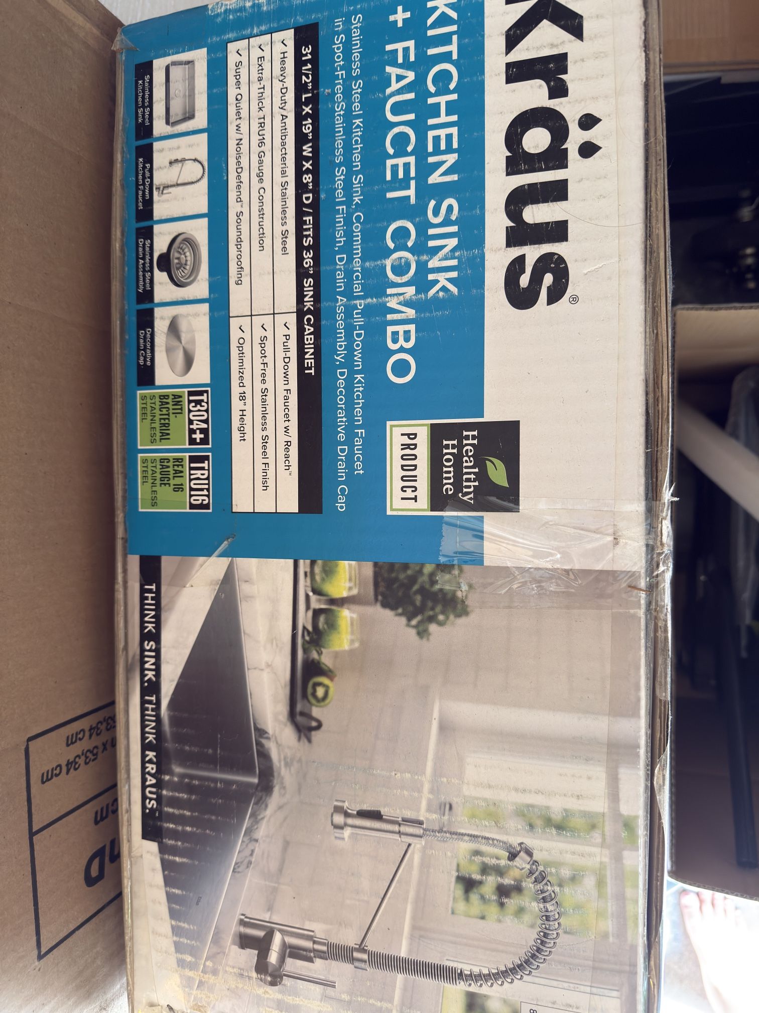Krauss Kitchen Sink - Brand New / Unopened Box