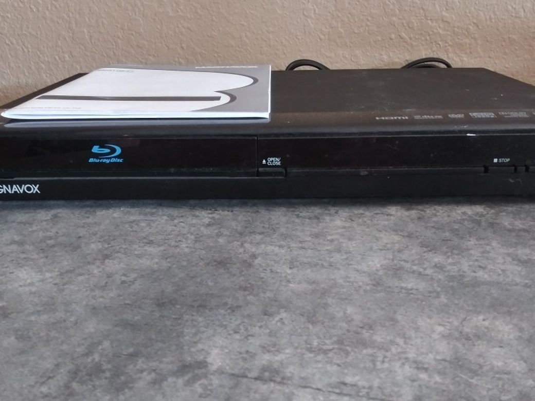 Magnavox Blu Ray DVD Player