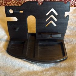 Barva Wood Docking Station For Accessories And Iwatch Mount.