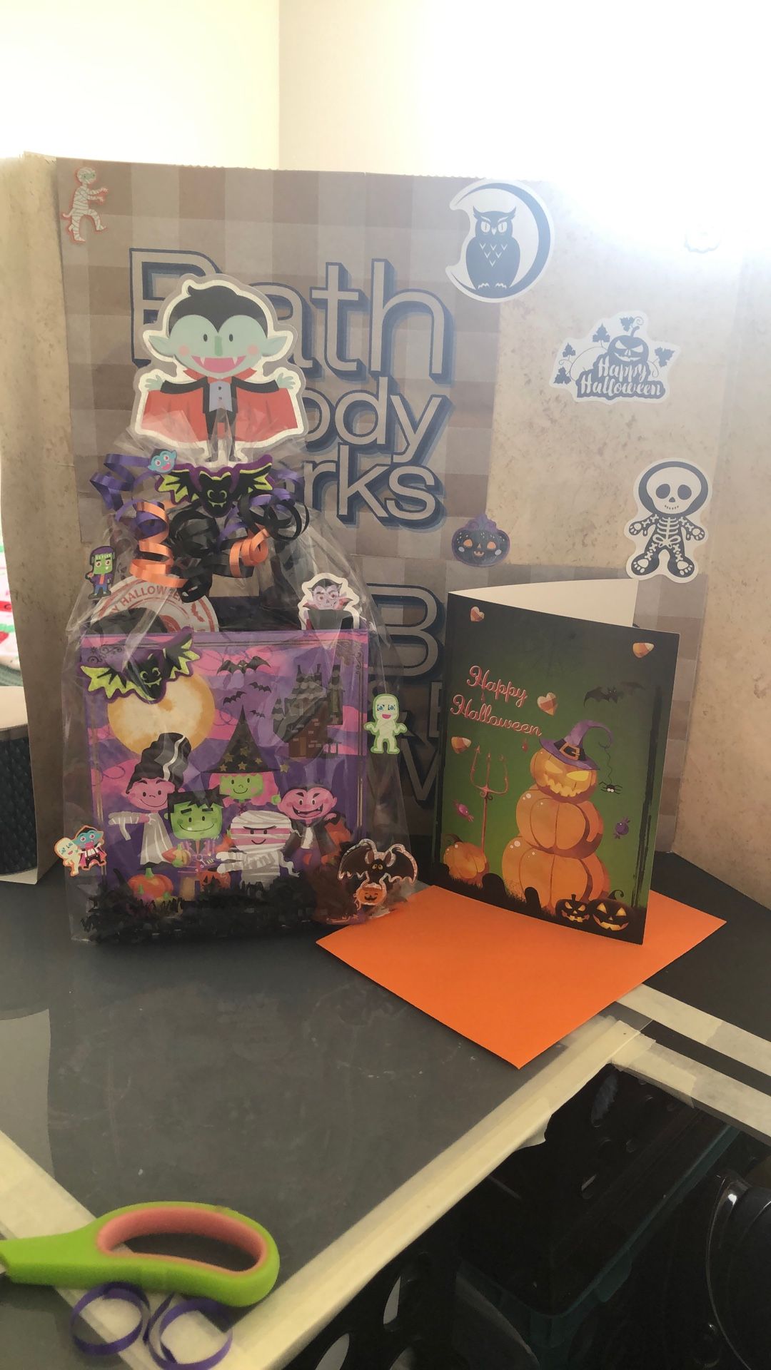 #3 Halloween Boo Goodie Gift Basket Mini Vampire Blood Read Description For Details