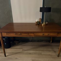MCM Wood Desk