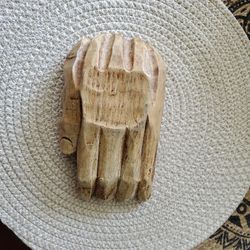 Decorative Wooden Hand 