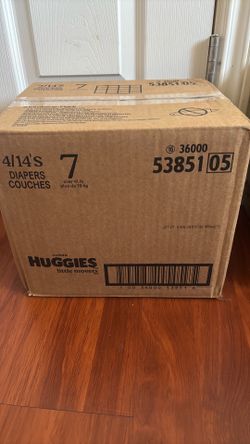 Huggies size 7 box