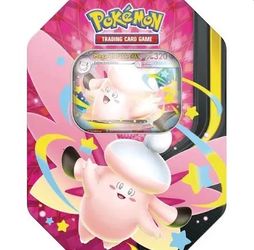Pokémon TCG Mega Moonlit Evolution EX Clefairy Tin Cards Brand New Target Sealed