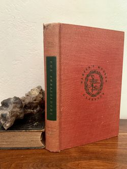 Vintage Red and Black copy of The Ambassadors by Henry James from the Harper’s Modern Classics collection. 1948. Beautiful shelf décor.