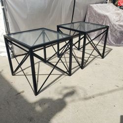 Side Tables In Excellent Condition 