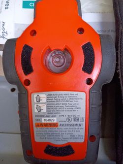 Black& Decker laser level