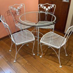 Table And Chairs (Inside / Outside) 