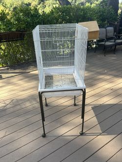Bird Gage With Stand