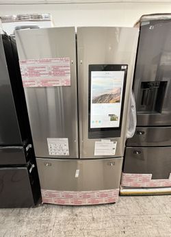 samsung family hub french door refrigerator with touch screen