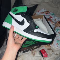 jordan 1 og lucky green size 12