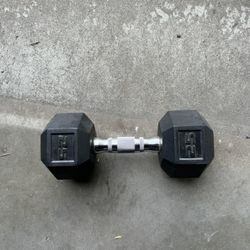 25 Lb Dumbbell