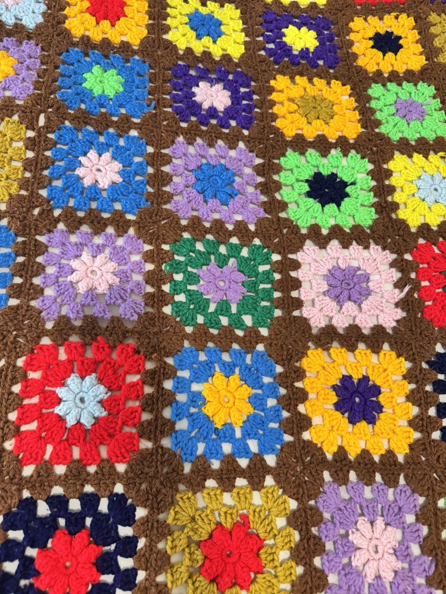 Crochet Blanket Queen bed sizing