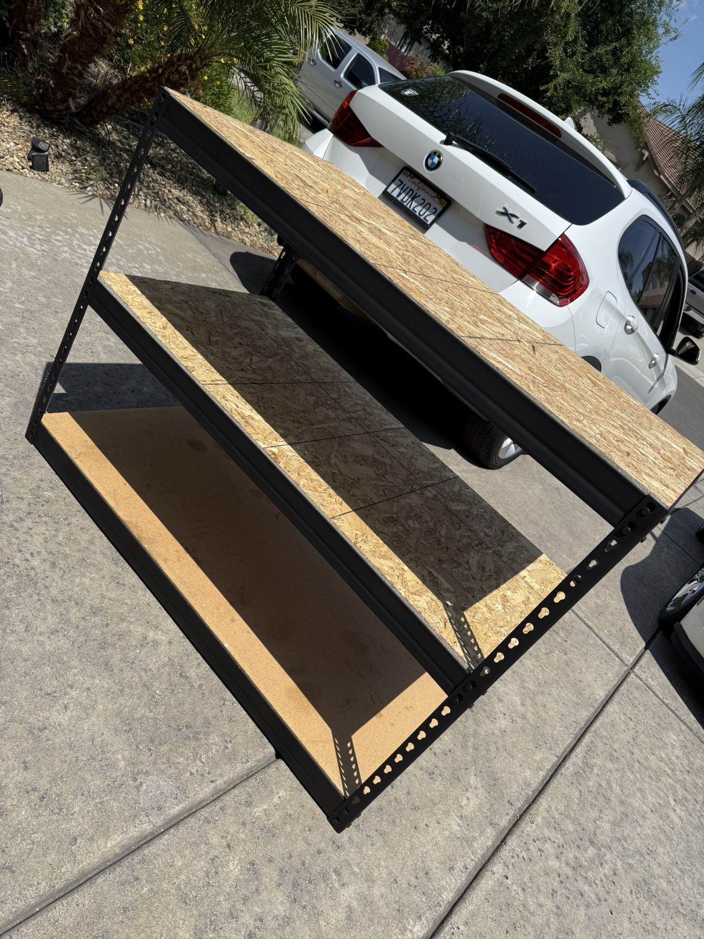 Black Metal Rack/Storage (3-Tier)