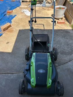 Greenworks Electric Lawnmower