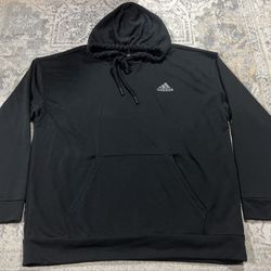 Adidas Clubhouse Hoodie Mens Size L Black Tennis Academy   