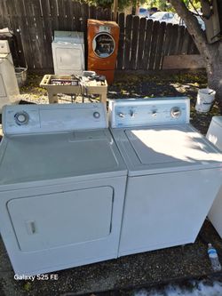 washer n electric dryer for sale 350 30 day waranty
