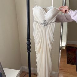 Size 2 White Prom Dress