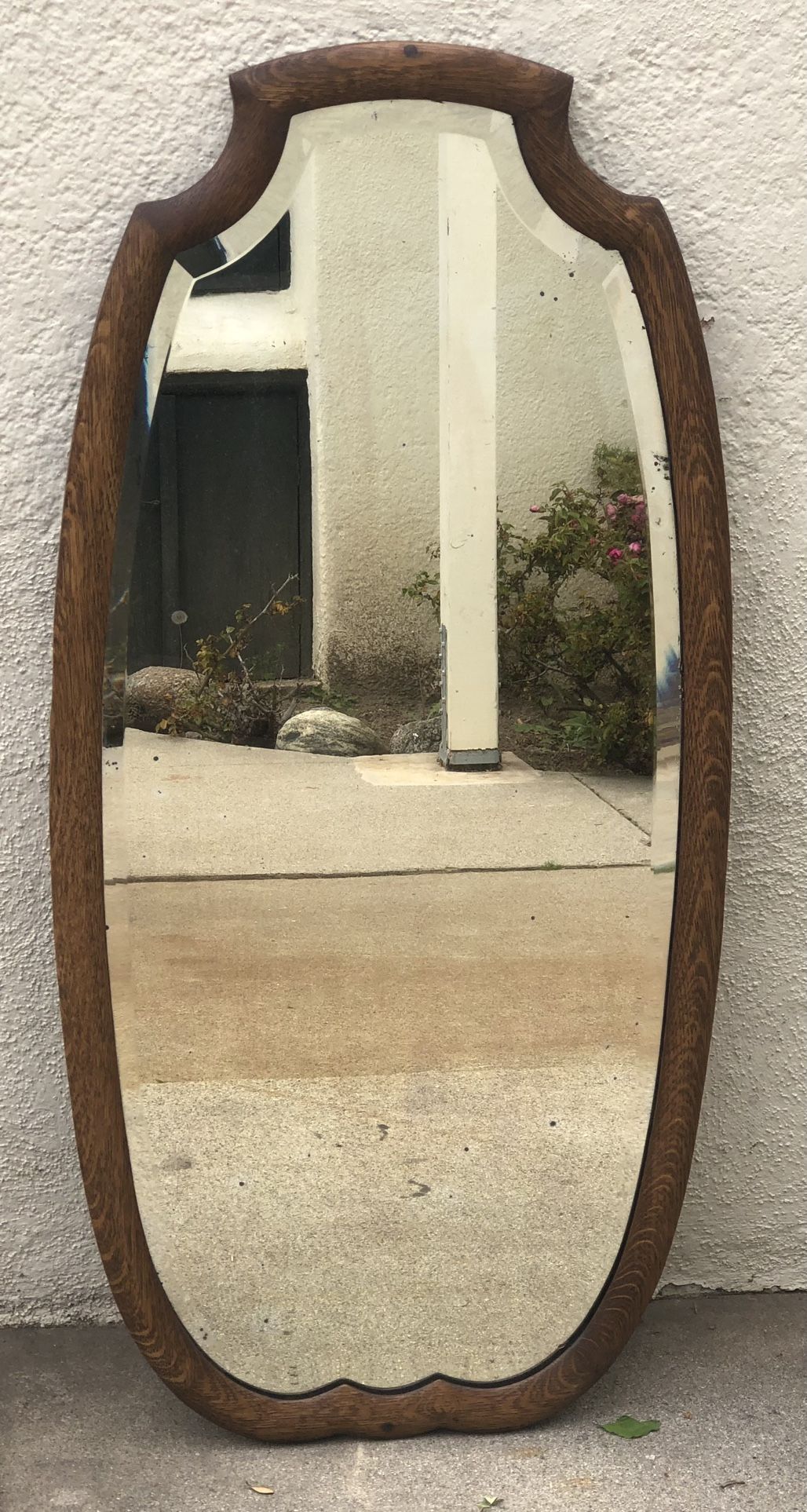 Vintage Beveled Glass Mirror