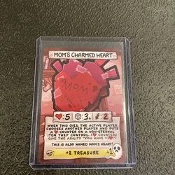 The Binding of Isaac Four Souls Requiem Mom's Charmed Heart Promo Card