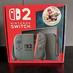 Nintendo switch 2 with Mario kart bundle 