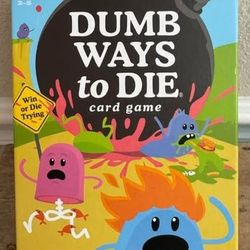 Dumb Ways to Die Hilarious Card Game Family Fun ages 12+ just $5 xox