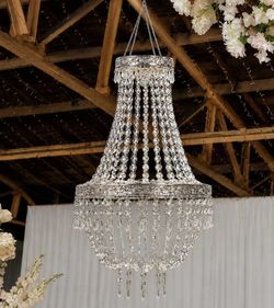 Silver Chandelier
