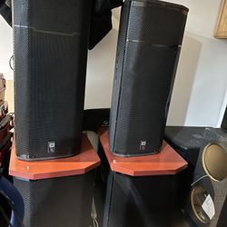 2 Jbl Prx625 Speakers, 2 Jbl Prx618s-xlf Subwoofers 