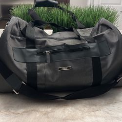 VERSACE Nylon Travel Duffle Bag 