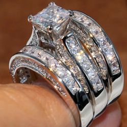 3 Piece Wedding Ring 