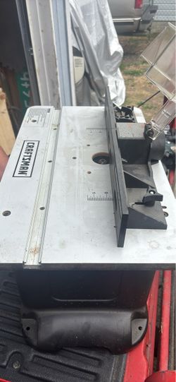Craftsman Table router