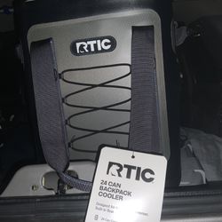 Rtic 24 Can Backpack Cooler…. New