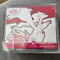Pokemon Center White flare And black bolt ETB 
