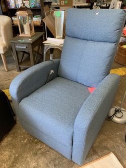 Blue recliner massager new