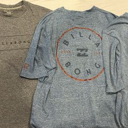 Billabong Men's T-shirts size M (3 T-shirts)