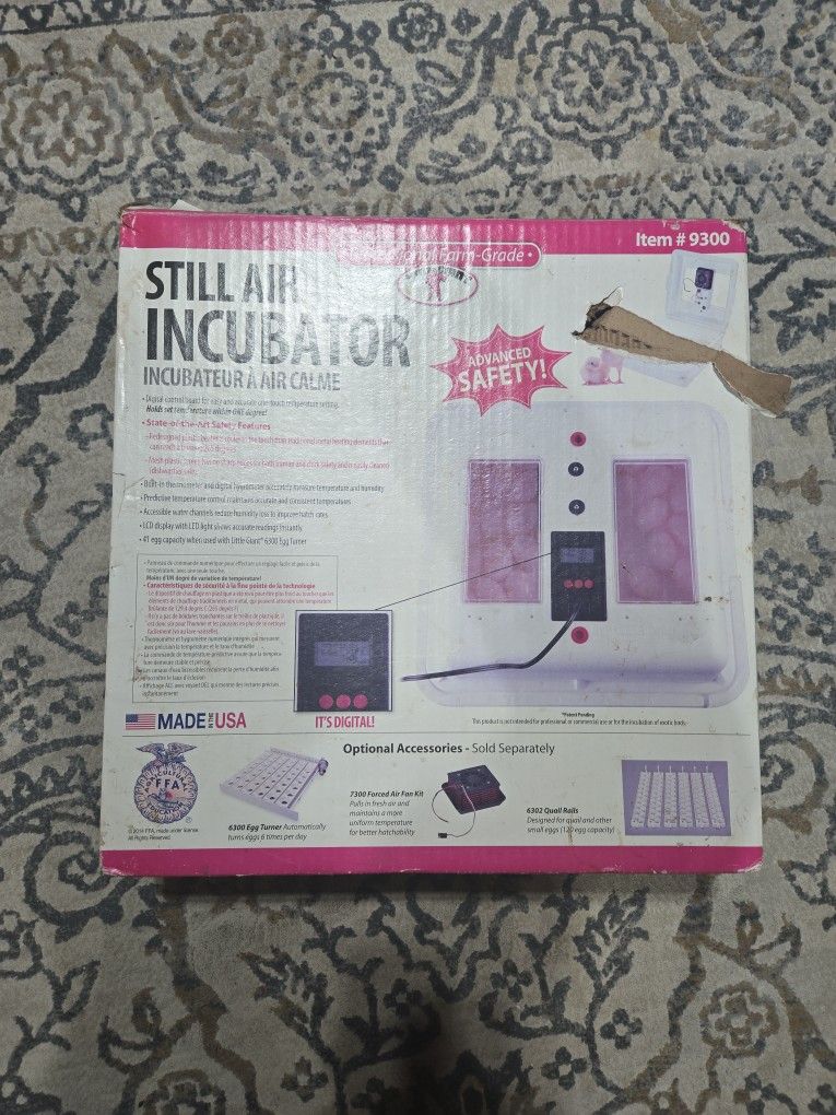 Still Air Incubator