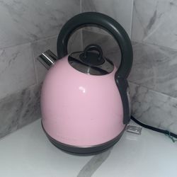Silvercrest Functioning Electric Tea Kettle - Pink