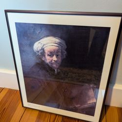 Framed Rembrandt Poster