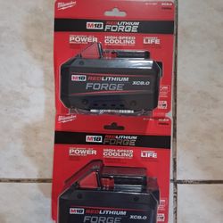 Milwaukee M18 8.0 Forge Batteries 