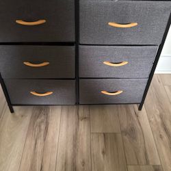Multiple Drawer And Shelving Units