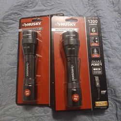 Huskey 1200 lumens flash lights