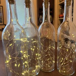 Twinkle Light Bottles